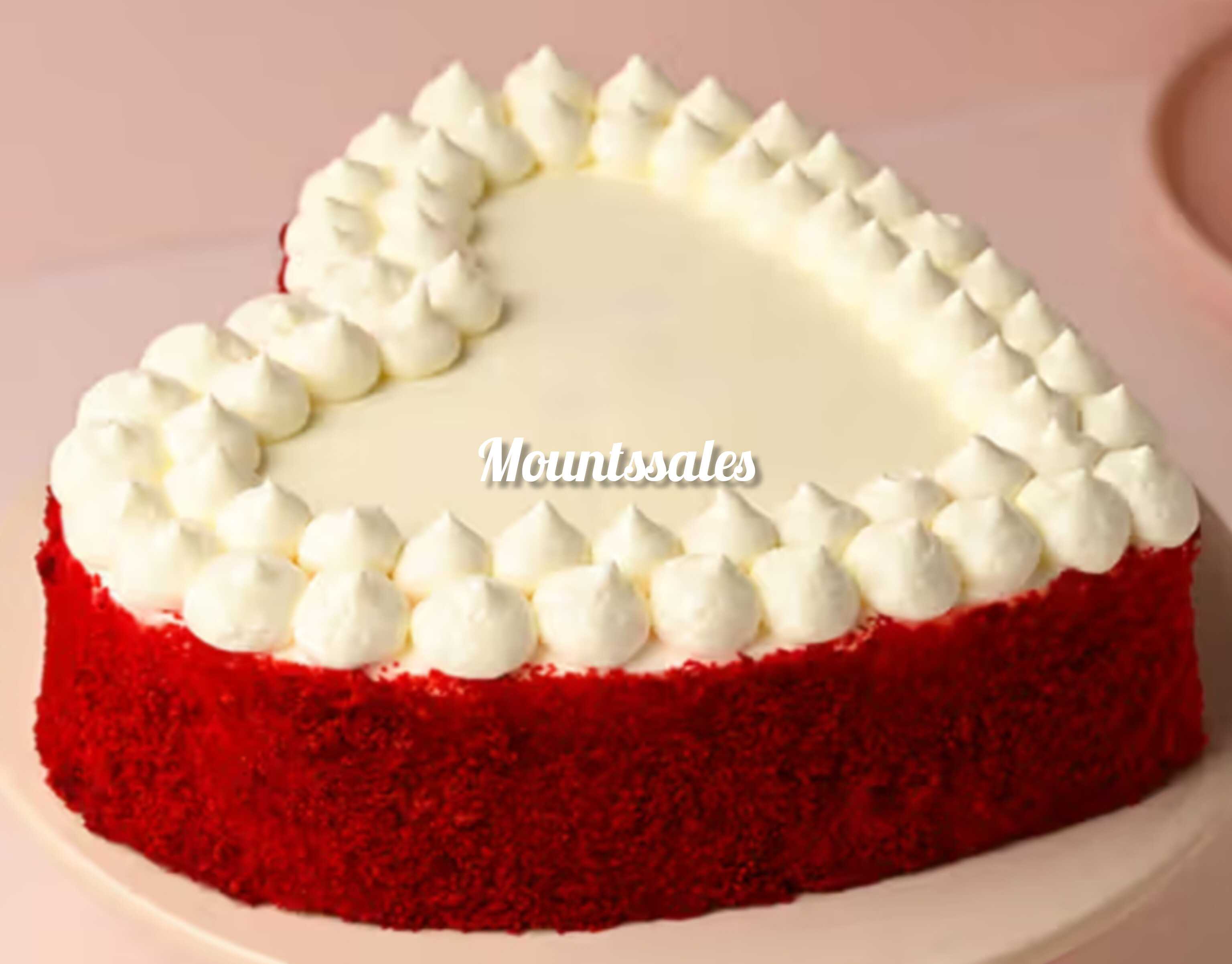 Premium RED N White Velvet Cake
